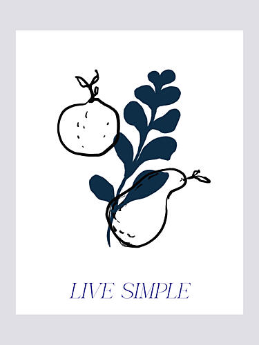 Minimal Harvest Art Print
