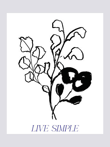 Simplicity Blooms Art Print