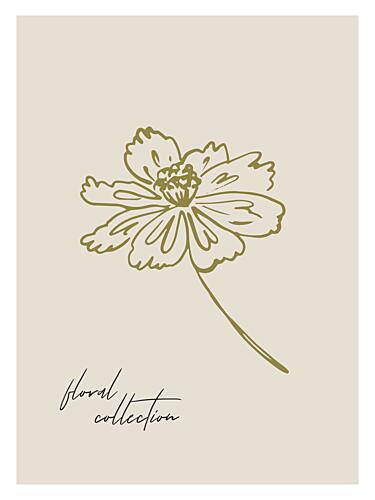 Petal Silhouette Art Print