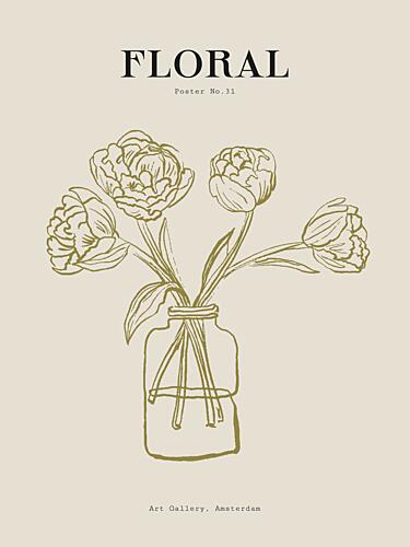 Blooming Vase Art Print