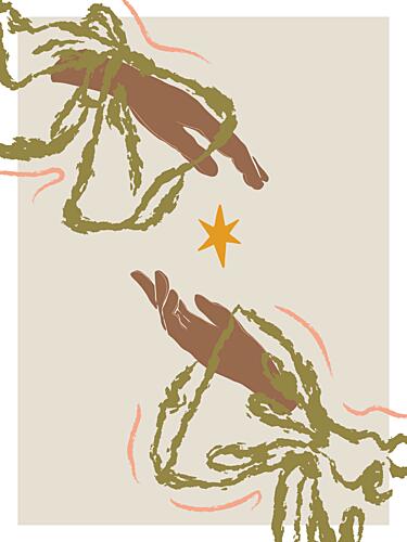 Reach for the Star Art Print