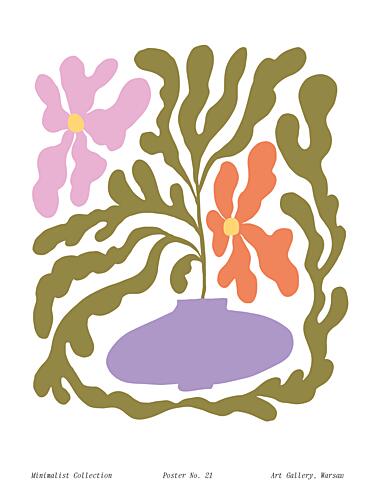 Floral Abstraction Art Print