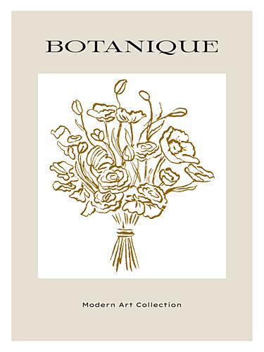 Golden Blooms Art Print