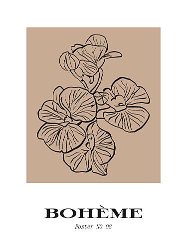 Delicate Blooms Art Print