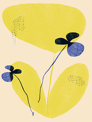 Whimsical Blooms Art Print