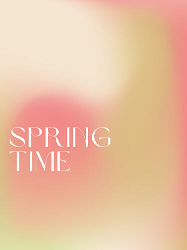 Blossom Hues Art Print