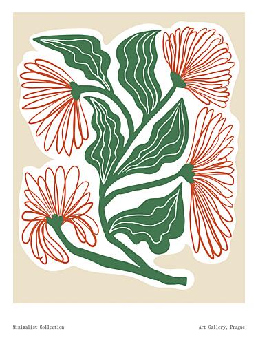 Floral Minimalism Art Print