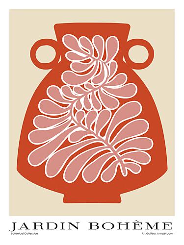 Floral Vase Vision Art Print