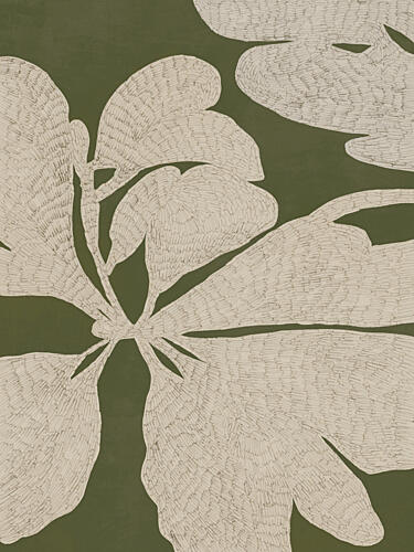 Leafy Whispers Art Print