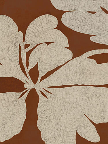 Leafy Patterns Art Print