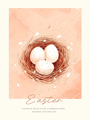 Nestled Renewal Art Print