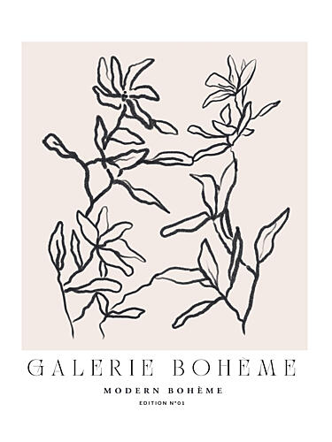 Floral Rhythms Art Print