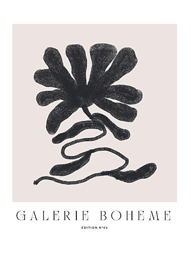 Abstract Blooming Art Print