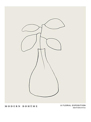 Minimalist Vase Art Print