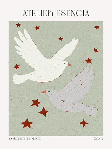Starry Flight Art Print