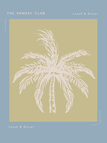 Palm Serenity Art Print