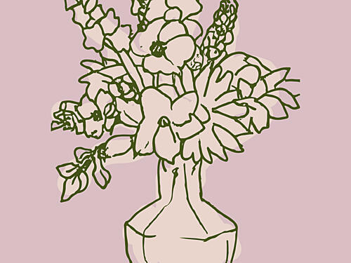 Floral Elegance Art Print