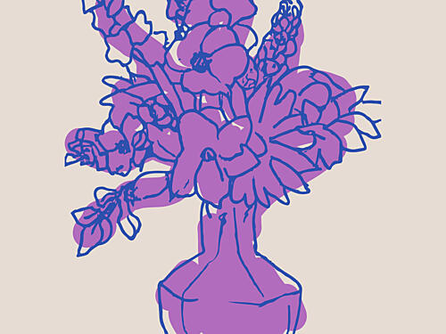 Floral Elegance Art Print