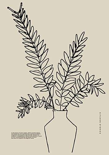 Minimalist Foliage Art Print