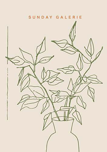 Greenery Simplicity Art Print