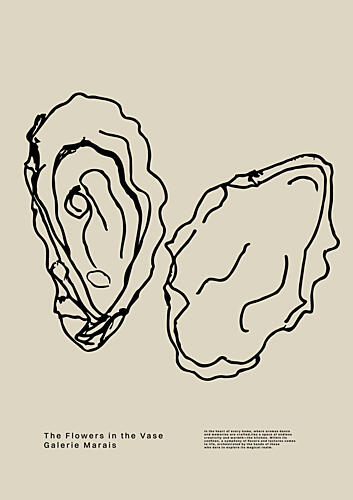Oyster Reverie Art Print