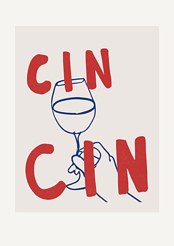 Cheers in Colors Cuisine Print