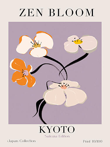 Tranquil Blossoms Art Print