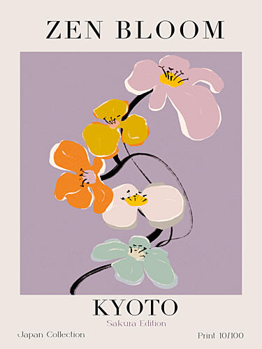 Petals of Tranquility Art Print