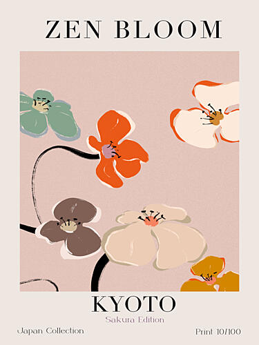 Petals of Serenity Art Print