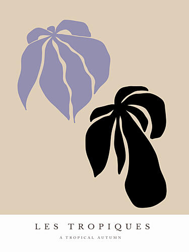 Tropical Blooms Art Print