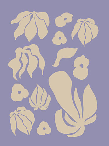 Pastel Flora Dance Art Print