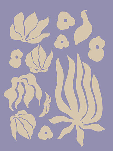 Natures Silhouettes Art Print