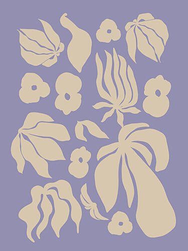 Floral Harmony Art Print