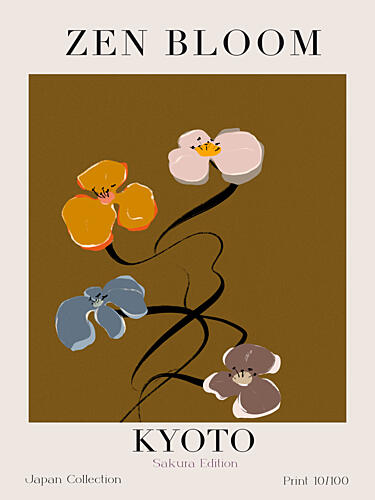Blossom Harmony Art Print