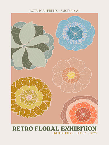 Vintage Blossom Blooms Art Print