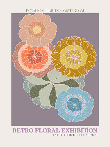 Floral Harmony Art Print