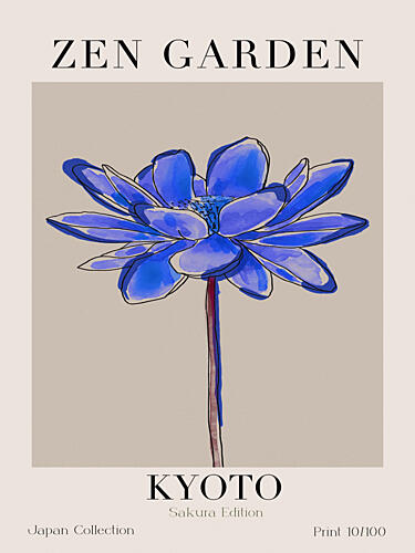 Tranquil Bloom Art Print