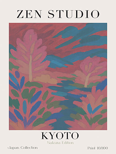 Sakura Dreamscape Art Print