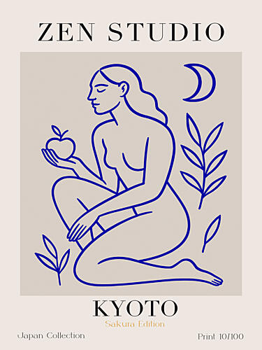 Moonlit Harmony Art Print