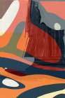 Shifting Sands Palette Art Print