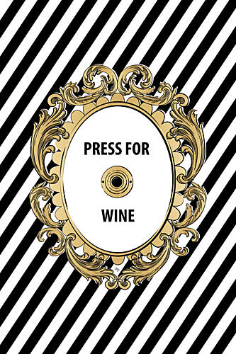 Press for Wine Art Print by Martina