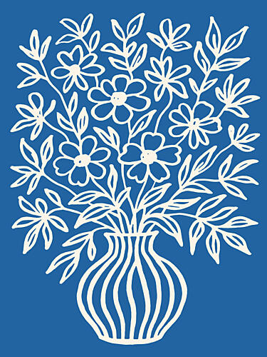 Floral Symphony Art Print