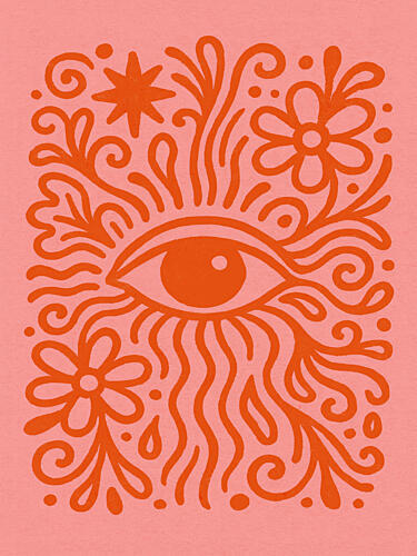 Eye of Whimsy Art Print