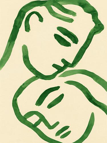 Tender Embrace Art Print