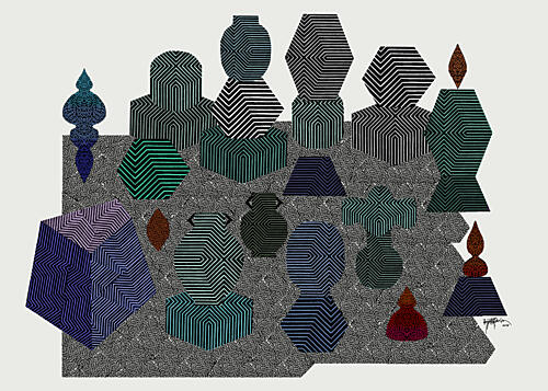 Geometric Still Life Geometric Print