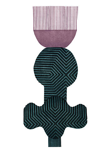 Modern Geometric Abstraction Geometric Print