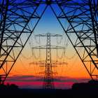Electric Coloured Sky Art Print