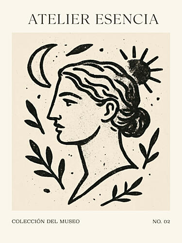 Celestial Muse Art Print