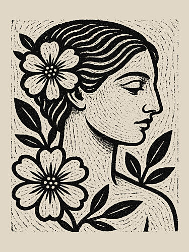 Floral Serenity Art Print