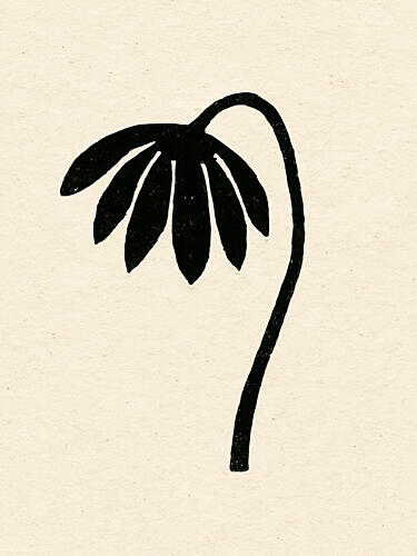 Wilted Elegance Art Print